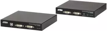 Aten CE624 KVM Extender DVI Dual View HDBaseT 2.0 USB RS-232 Audio bis 150m (CE624-AT-G)