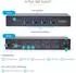StarTech 4-Port KM-Switch mit Mausumschaltung, USB (P4A20132-KM-SWITCH)
