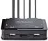 StarTech KVM-Switch, schwarz (C2-H46-UAC-CBL-KVM)