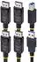 StarTech DDU1226-KVM-CABLE Dual-DisplayPort USB 5Gbps KVM-Kabel 1,8m 4K 60Hz (DDU1226-KVM-CABLE)