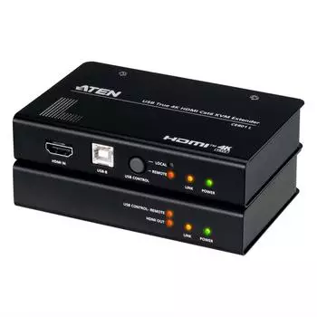 Aten CE801 USB True 4K HDMI Cat6 KVM-Extender (CE801-AT-G)