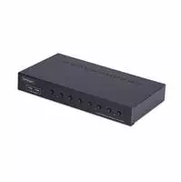 8-Port DisplayPort KVM Switch w/1U Rack Mount Kit 4K 60Hz - KVM switch - 8 ports -