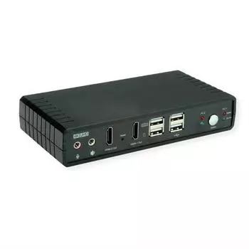 Roline KVM-Switch Dual Head HDMI 4K60, 2-Port (14013047)