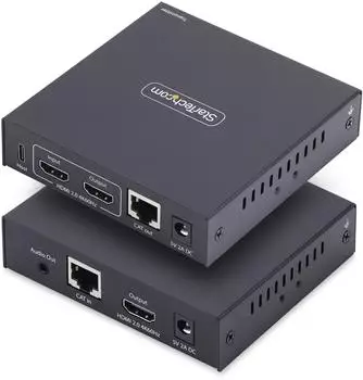 StarTech HDMI KVM-Extender über IP-Netzwerk, 4K 60Hz, treiberlos (IH2006-KVM-EXTENDER)