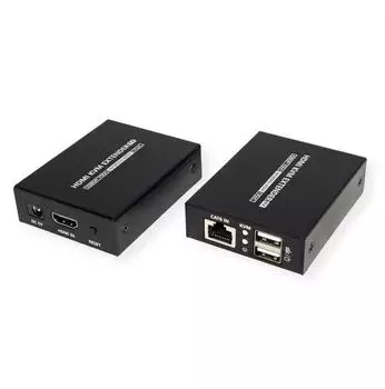 Value KVM-Verlängerung über Cat.6/6A, HDMI 4K30, USB, 40m (14.99.3043)