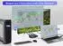 SpeaKa Professional HDMI 2.0 Slim KVM-Switch 2x1 USB2.0 IR 3840x2160 schwarz (SP-13724436)