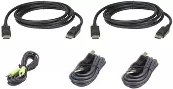 Aten KVM-Kabelset USB Dual DisplayPort 1.2 (2L-7D03UDPX5)