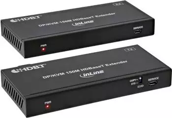InLine KVM Extender DP 4K/60Hz HDBaseT 150m Set (57885N)