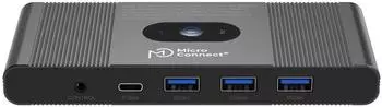 MicroConnect DisplayPort & USB-C KVM-Switch 2-Port 8K (MC-DP-KVM202K)