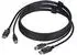StarTech KVM-Kabel DisplayPort & USB 5Gbps, 4K 60Hz, 1,8m (DU1226-KVM-CABLE)