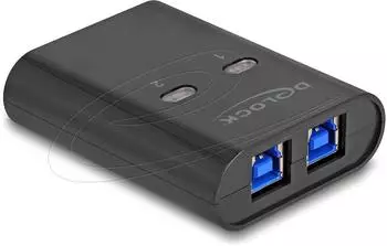 DeLock USB 3.2 Gen 1 Umschalter 5Gbps 2 PCs auf 1 Gerät (11508)