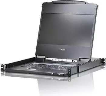 Aten CL6700MW KVM-Konsole 17,3" Full HD LCD, DVI, Rackmontage (CL6700MW)