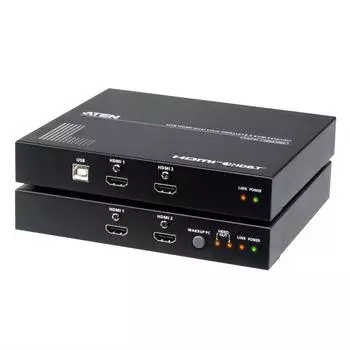 Aten CE824 USB-HDMI Dual-View HDBaseT 2.0 KVM-Extender (CE824)
