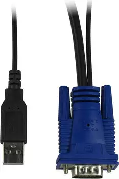 Inter-Tech KS-3104 4-Port KVM-Switch USB, VGA, RJ45 (88887163)