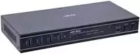 InLine KVM Switch, 2-fach, HDMI & DP, Dual Monitor, 4K60Hz, USB Hub, schwarz
