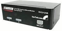 STARTECH SV231USBGB, StarTech.com 2 Port VGA USB KVM Switch - VGA KVM Umschalter