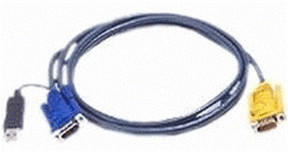 Aten USB KVM Kabel, 1,8m (2L-5202UP)