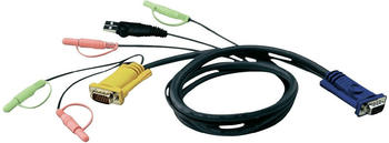 Aten USB KVM Kabel, 1,8m (2L-5302U)