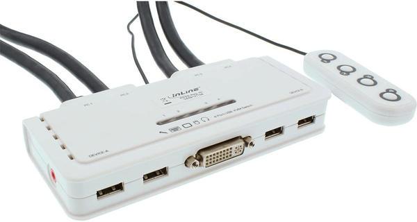 InLine 4-Port DVI-D USB KVM-Switch (61614I)