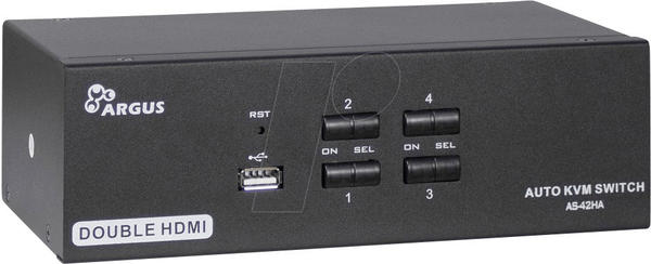 Inter-Tech KVM AS-42HA HDMI