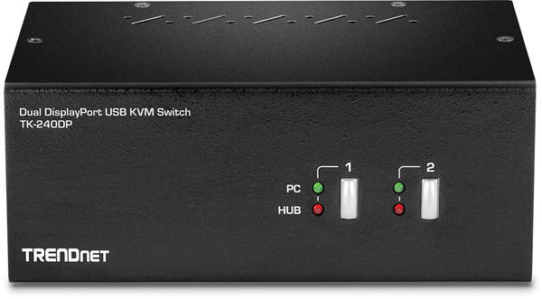 TRENDnet 2-Port DisplayPort KVM Switch (TK-240DP)