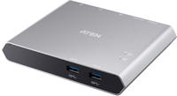 2-Port USB-C Gen 1 Dock Switch USB-Hubs - 2 - Schwarz
