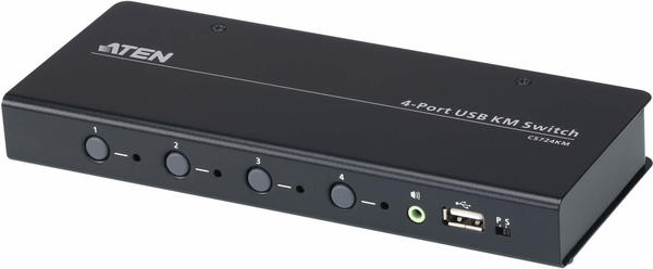 Aten 4-Port USB Boundless KM Switch (CS724KM)