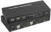 Speaka Professional 2 Port KVM-Umschalter HDMI USB (SP-4330460)