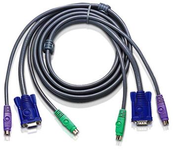 Aten PS/2 KVM Kabel (2L-5002P/C) Aten PS/2 KVM Kabel (2L-5002P/C)