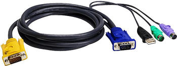 Aten PS/2-USB KVM Kabel, 3m (2L-5303UP)