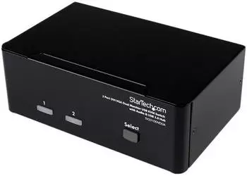 StarTech 2-Port StarView Dual DVI-VGA-KVM-Switch