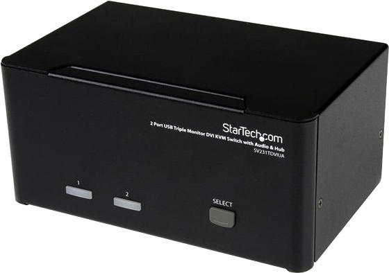 StarTech 2-Port StarView Triple DVI-KVM-Switch