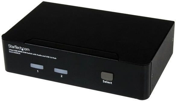 StarTech 2-Port StarView HDMI-KVM-Switch + Audio + USB 2.0
