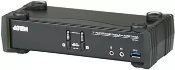 Aten 2-Port USB 3.0 4K DisplayPort KVMP (CS1922)