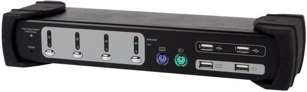 Equip Dual Monitor 4-Port Kombo KVM Switch