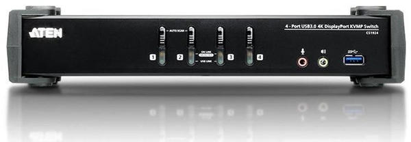 Aten 4-Port USB 3.0 4K DisplayPort KVMP Switch (CS1924)