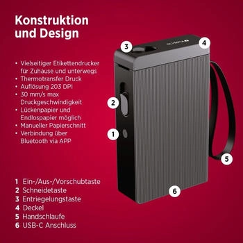 Olympia P22 Black – Präzise Auflösung für praxisgerechte Etikettenanwendungen