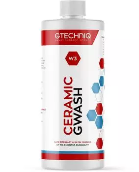 Gtechniq GWash Ceramic W3 mit Versiegelung (500 ml)