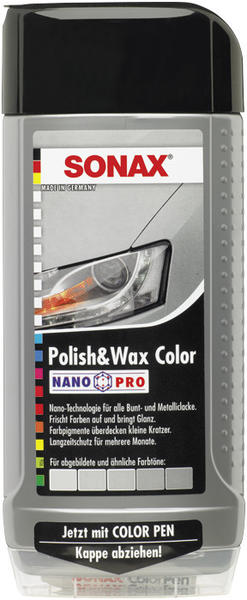 Sonax Polish & Wax Color NanoPro silber/grau (500 ml)