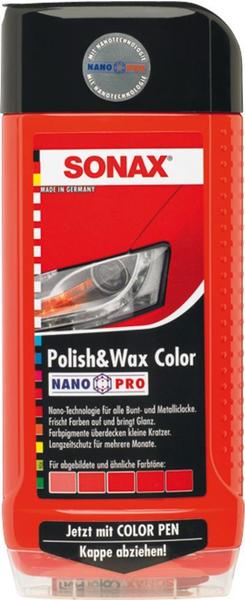 Sonax Polish & Wax Color NanoPro rot (500 ml)