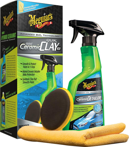 Meguiars Hybrid Ceramic Quick Clay Kit