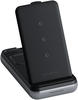Satechi ST-UCDWPBSM, Satechi Duo Wireless Charger Power Stand, Duo-Ladegerät,