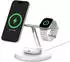 Belkin Kabellose magnetische 3-in-1-Ladestation mit Qi2 (15W) Weiß