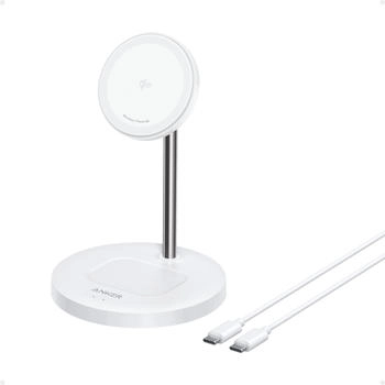 Anker MagGo Wireless Ladeger&auml;t (2-in-1 St&auml;nder) Wei&szlig;