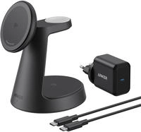 Anker B25M4G11, Anker MagGo 3-in-1 Charging Station (15 W) (B25M4G11) Schwarz