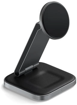 Satechi 2-in-1 Foldable Charging Stand 15W