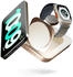 Zens Nightstand Charger Pro 2 Weiß