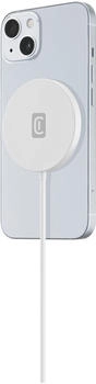 Cellular Line MagSafe Wireless Charger weiß (MAGSFWIRELESSW)