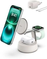 Belkin Wireless Charger "UltraCharge Pro magnetische 3-in-1-Ladestation mit Qi2 (25