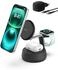 charcoal: Belkin UltraCharge Pro Magnetische 3-in-1-Ladestation mit Qi2 25W